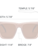Ava | Black Blonde Tort / Smoke Polarized Lens