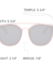 Watty | Sky Pearl / Brown Polarized