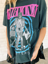 Nirvana In Utero Photo Merch Tee