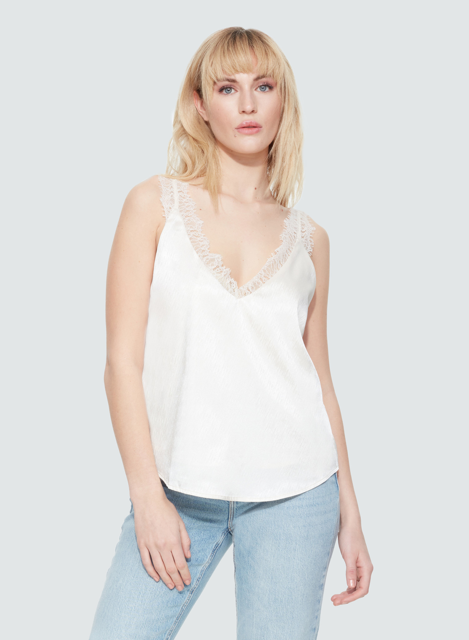Pearl Lace Cami - Thelma u0026 Thistle