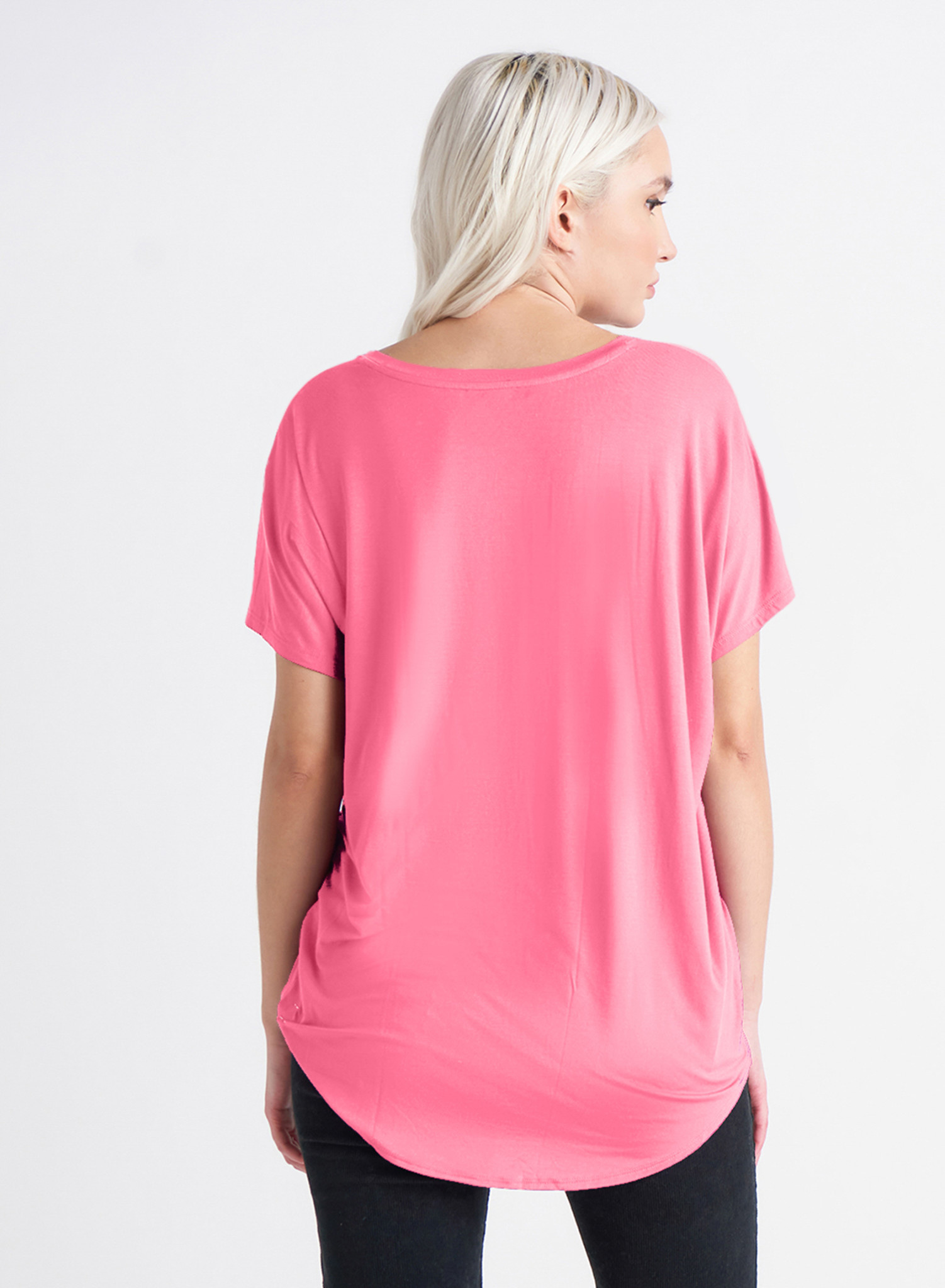 Hot Pink Tee - Thelma & Thistle