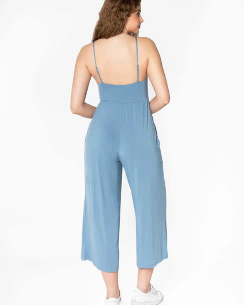 Brigette Bamboo Jumpsuit | Slate