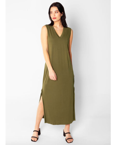 Green t shirt dress hotsell