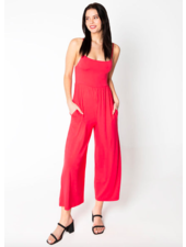 Brigette Bamboo Jumpsuit | Berry