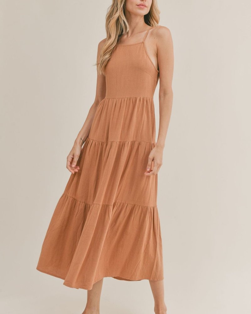Out West Tiered Maxi Dress