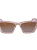 Rosey | Pink Swirl / Brown Polarized