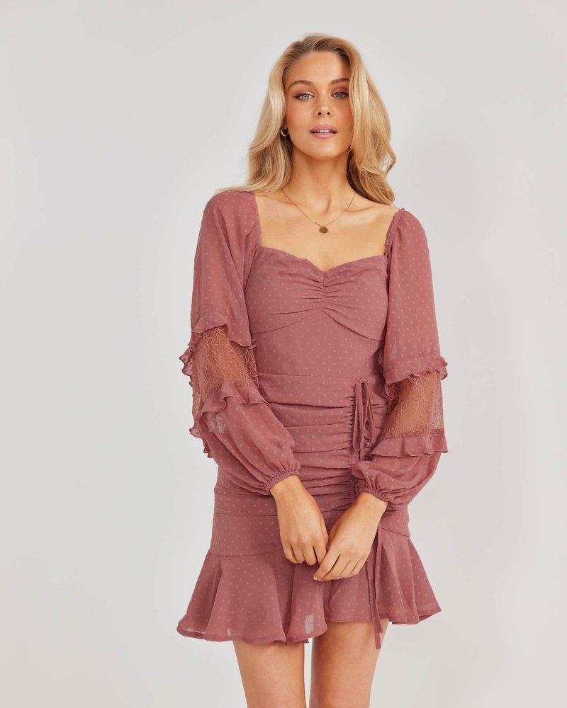 Georgia Dress | Mauve