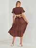 Quenna Dress | Brown