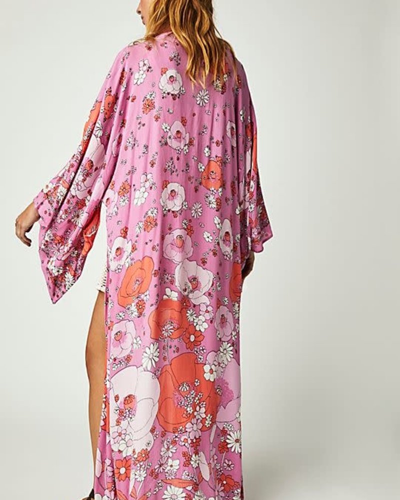 Free People Hidden Hills Maxi Kimono