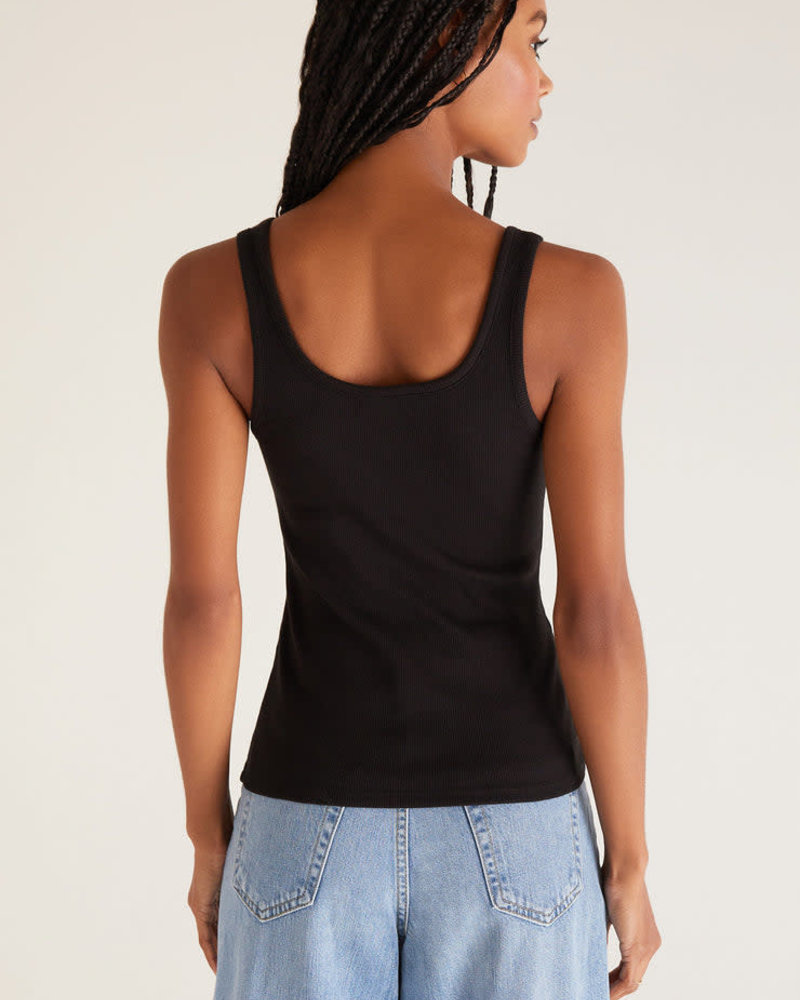 Z Supply Audrey Rib Tank | Black