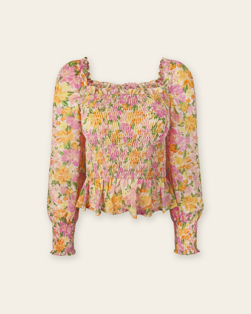 Grapefruit Rose Blouse