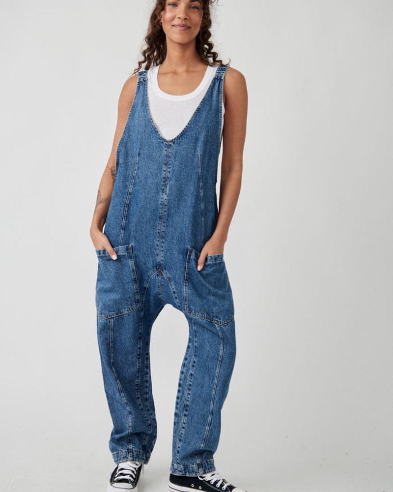 Free People High Roller Jumpsuit | Blue