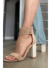 The Blake | Strappy Ankle | Cream