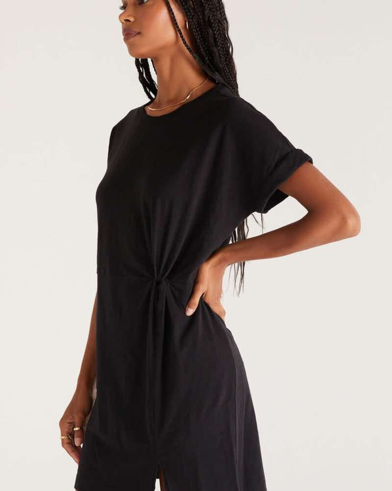 Z Supply Sophia Slub Mini Dress | Black