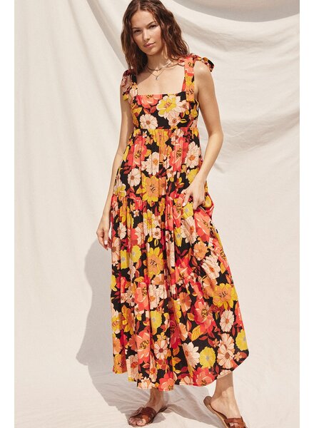 Floral Tilley Tiered Dress