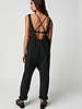 Free People High Roller Jumpsuit | Black