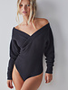 Free People Lovin' This Feeling Bodysuit | Black