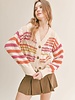 Ruby Striped Cardigan