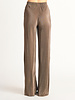 Parry Pleated Wide Leg Pant | Brown
