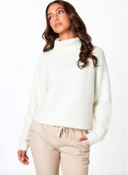 Knit Crop TN Sweater | Ivory