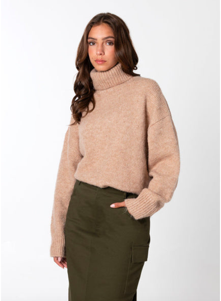 Candi Knit TN Sweater | Camel
