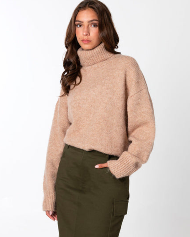 Candi Knit TN Sweater | Camel