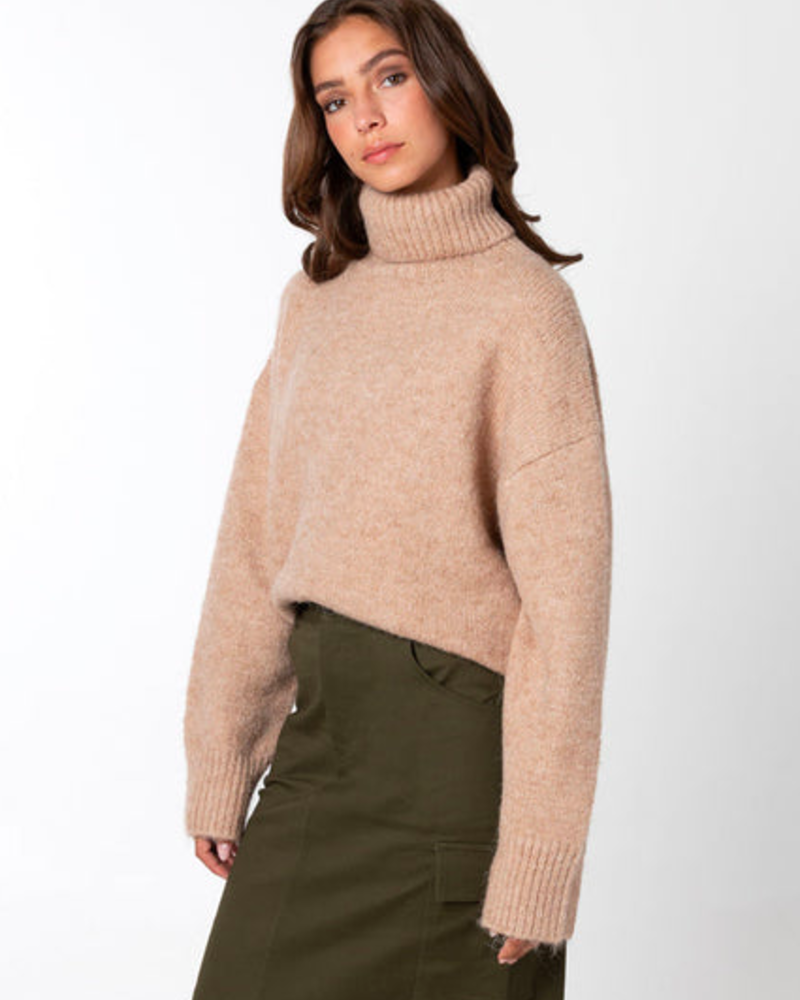 Candi Knit TN Sweater | Camel