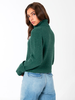 Brooks Knit Crop Sweater | Pine