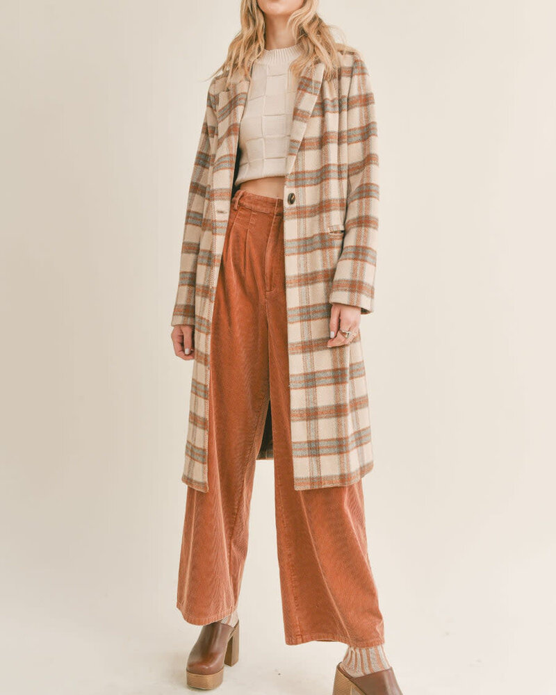 Lover Plaid Coat