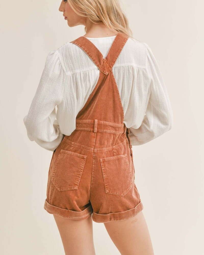 Kahlo Cord Overalls