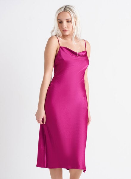 Pink Berry Slip Dress