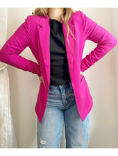 Shirley Blazer | Fuchsia Red LS