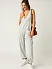 Free People High Roller Railroad Jumpsuit