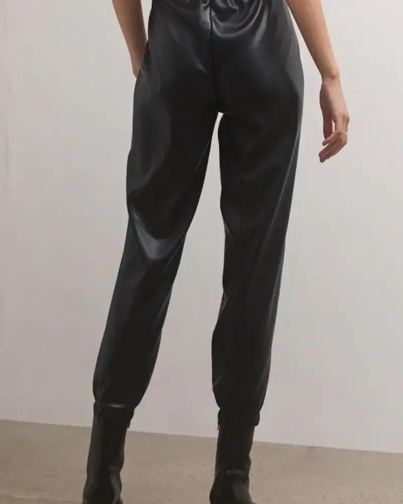 Z Supply Lenora Faux Leather Jogger