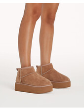 Quinto Platform Boot | Tan