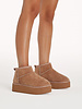 Quinto Platform Boot | Tan