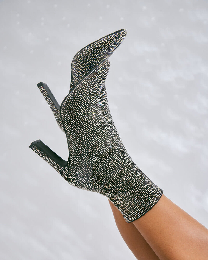 Brittany Rhinestone Ankle Boot