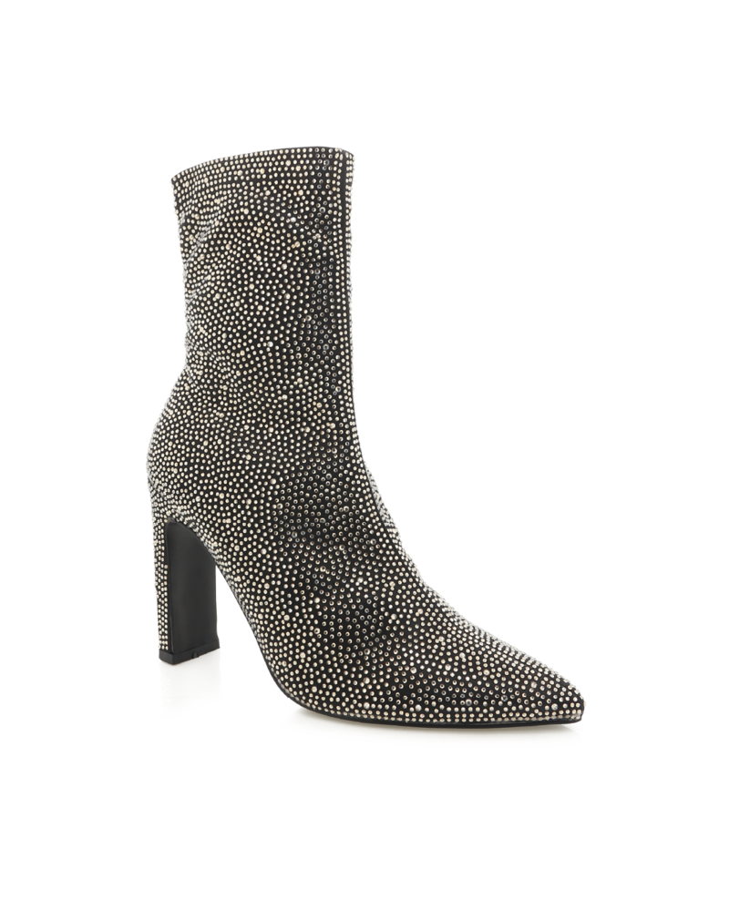 Brittany Rhinestone Ankle Boot