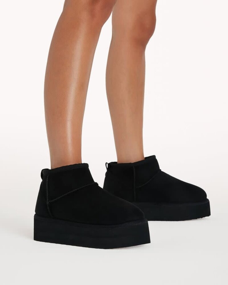 Quinto Platform Boot  Black - Thelma & Thistle