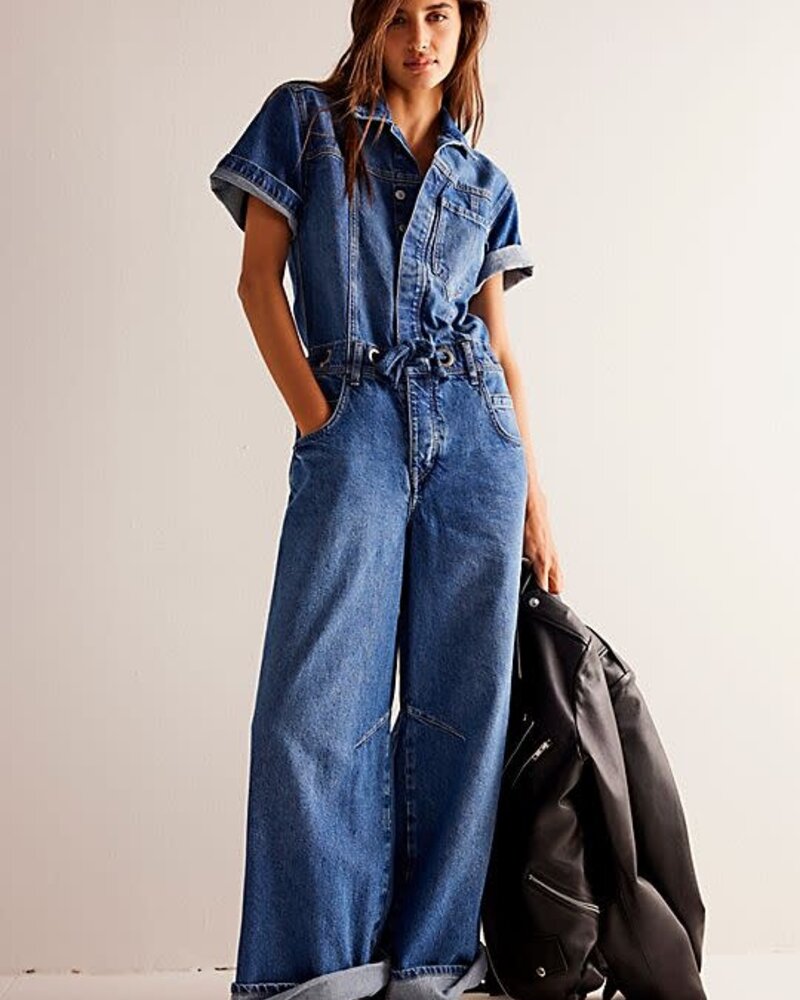 Free People Edison Wide-Leg Coverall