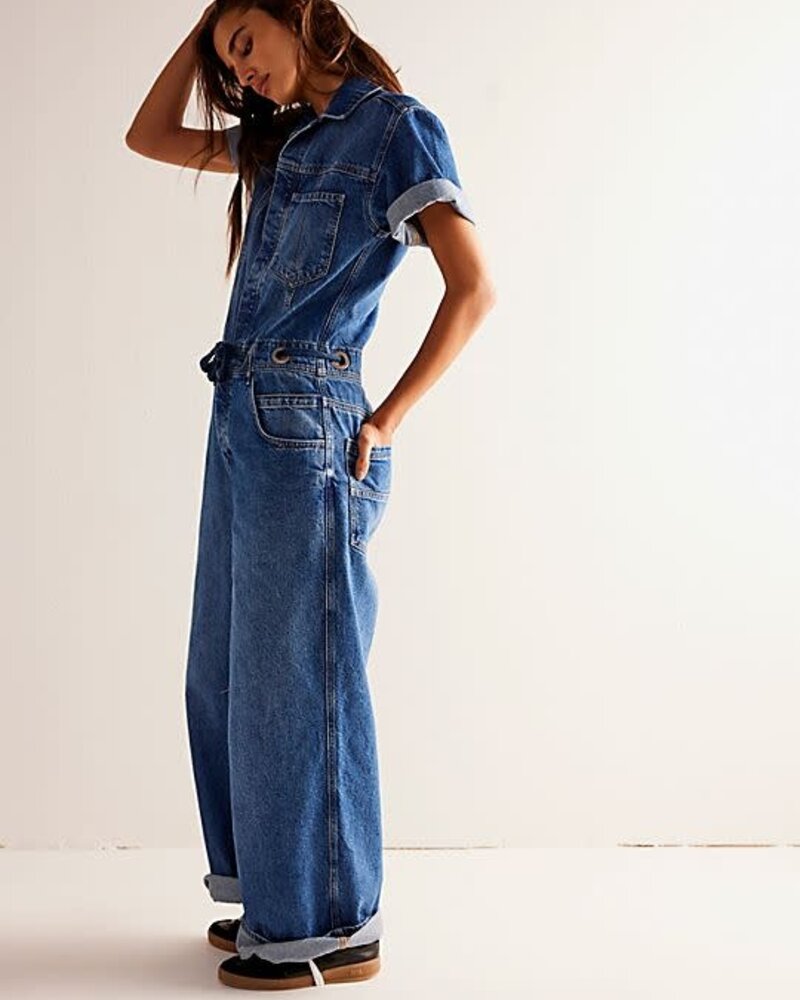 Free People Edison Wide-Leg Coverall