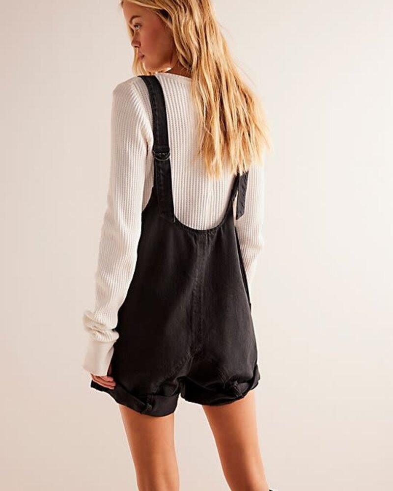 Free People High Roller Shortall | Black