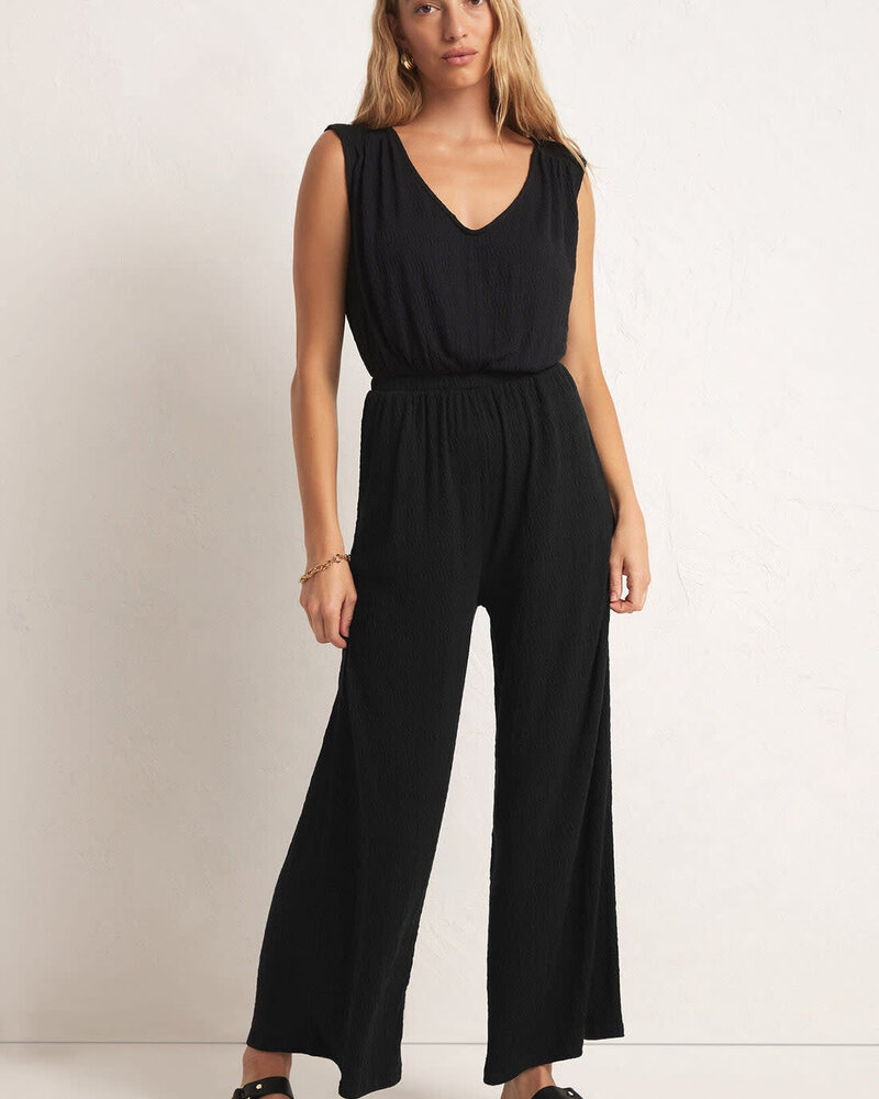 Z Supply Lunch Date Pucker Jumpsuit