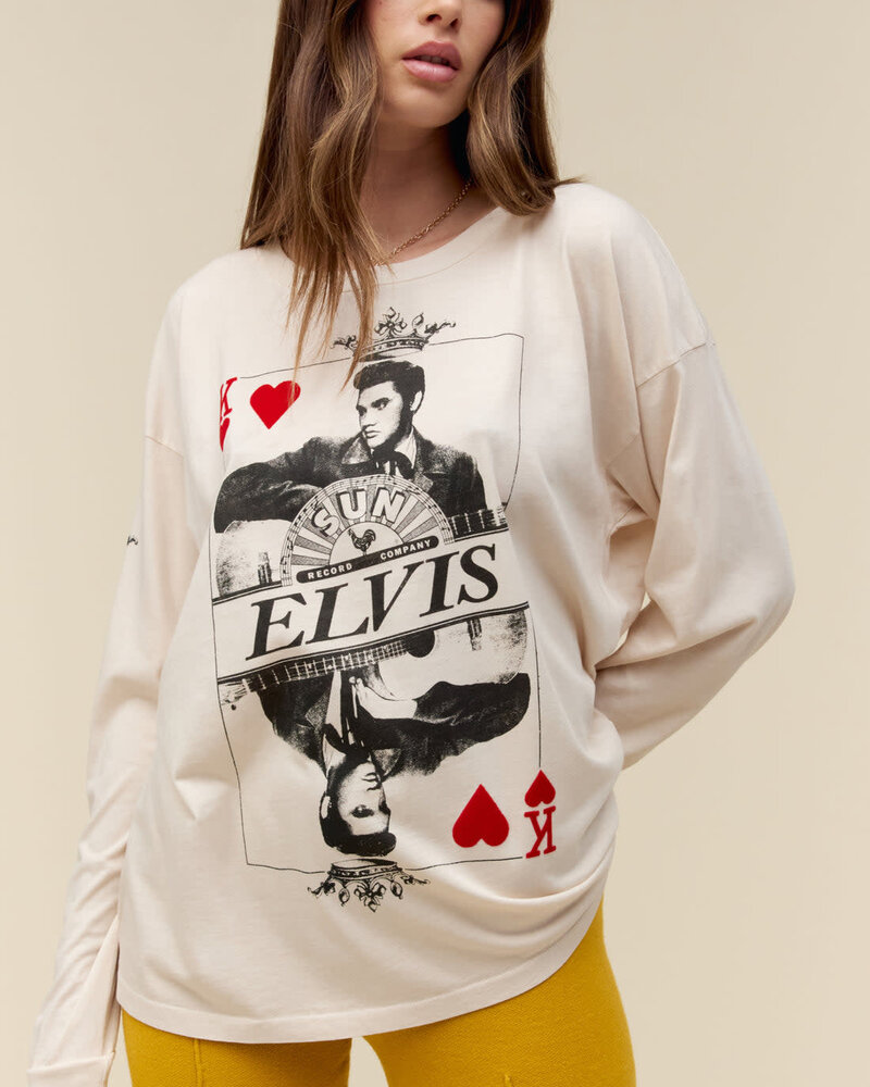 Elvis King Of Hearts Long Sleeve