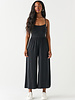 Aurora Wide Leg Jumpsuit | Black