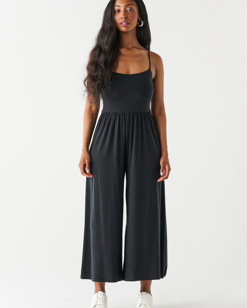 Aurora Wide Leg Jumpsuit | Black