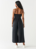 Aurora Wide Leg Jumpsuit | Black