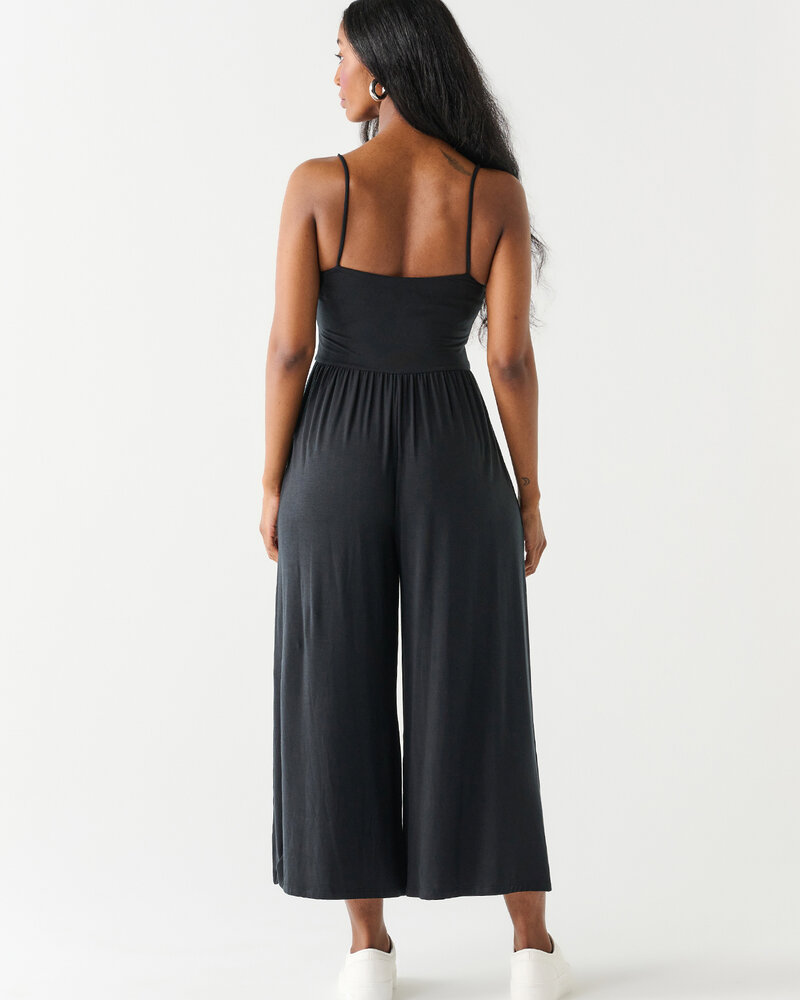 Aurora Wide Leg Jumpsuit | Black