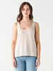 Delilah Scoop Neck Tank | Pearl