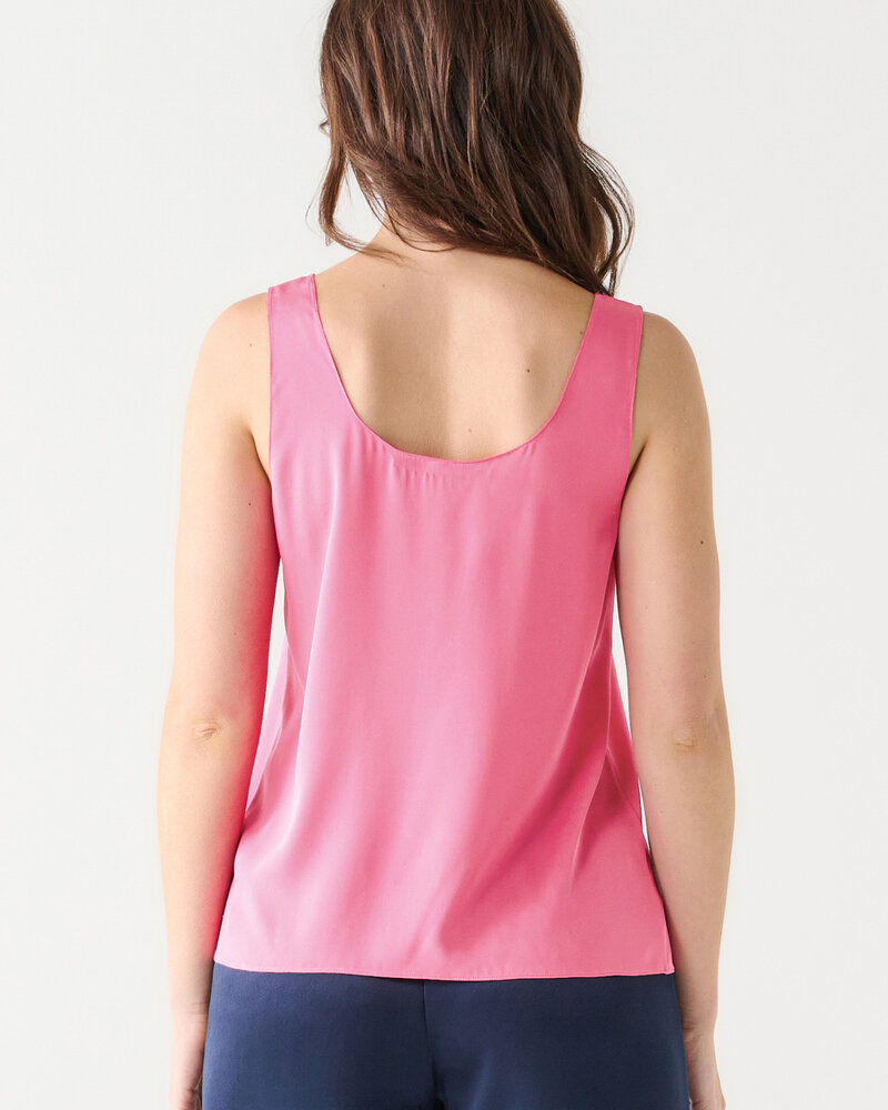 Delilah Scoop Neck Tank | Pink